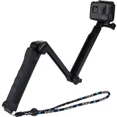 24.Se 3-vägs selfie stick och stativ för GoPro HERO