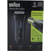 Braun 3-3000s ProSkin, Folierakapparat, Svart, LED, Energiljus, AC/Batteri, Nickel-metallhydrid (NiMH)