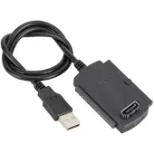 24.Se USB 2.0 till IDE / SATA-kabel 50cm