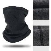24.Se Värmande skidmask - Svart