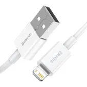 Baseus Superior Series Lightning Kabel - 1m - Vit