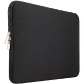 24.Se Laptopsleeve 14 tum svart – vadderat laptopfodral i neopren / sleeve för bärbar dator