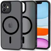 Tech-Protect MagMat MagSafe iPhone 11 Fodral - matt svart