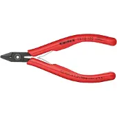 Knipex 75 12 125 Elektronik och finmekanik Sidoskärare med facett 125 mm