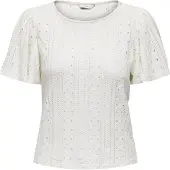 ONLY T-shirt 'ONLRiverside' vit