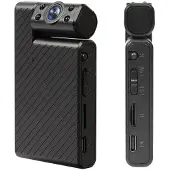 24hShop Minikamera med 1080P HD WiFi-videoinspelning – Svart