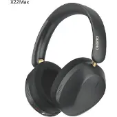 Dudao X22 Max trådlösa On-Ear Bluetooth-hörlurar med ANC - Svart