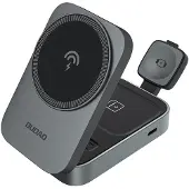 Dudao A11 Max 3-i-1 trådlös laddstation 15W med MagSafe-kompatibilitet