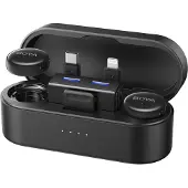 Boya BOYALINK 3-02 Trådlösa mikrofoner 2,4 GHz USB-C - Svart