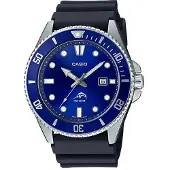 Casio Herr YOUTH Blå Klocka MDV106B-2AV MDV106B-2AV Metal Watch Box (Free Gift) blue