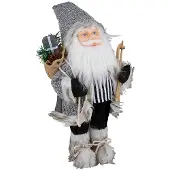 24hShop Jultomte med skidor 46cm