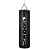 24hShop Everfitness boxningssäck 35 kg / hängande träningssäck för boxning / sandsäck för hemmagym
