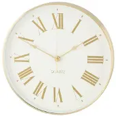 24hShop Väggklocka Lady med romerska siffror 31cm