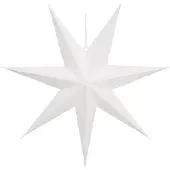 24hShop Julstjärna – Vit, Ø 75 cm