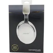 Bose QuietComfort Ultra - Hörlurar med mikrofon - fullstorlek - Bluetooth - trådlös, kabelansluten - aktiv brusradering - 3,5 mm kontakt - Diamond ...