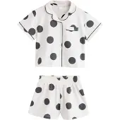 Next Pyjamas svart / vit