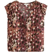 Next Blus brun / rostbrun / svart / vit