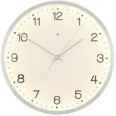 24hShop Väggklocka Prato med ljudaktiverat ljus 30cm