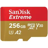 SanDisk Minneskort Extreme microSDXC - 256GB