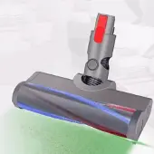 24hShop Golvmunstycke med grön LED till Dyson V7 / V8 / V10 / V11