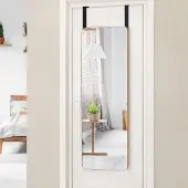 24.Se Väggspegel / dörrspegel 100 × 35 cm – Natur