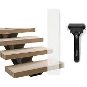 24hShop Halkskydd för trapp 15-pack 81x10cm Transparent