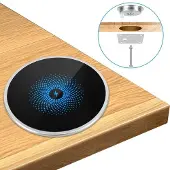 24hShop Ultra-tunn trådlös laddare för mobilen