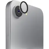 Puro Individuell kameralins för iPhone 16 E, transparent