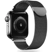 Tech-Protect MilaneseBand för Apple Watch 4 / 5 / 6 / 7 / 8 / 9 / SE (38/40/41 mm) - svart