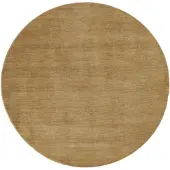 Rugvista x Mjuk Rugvista Premium Handloom ullmatta ø 200 cm beige