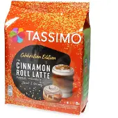 TASSIMO | Kanelbulle Latte - 16 kapslar till