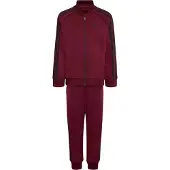 Adidas Originals Träningsoverall 'SUPERSTAR' bordeaux / svart