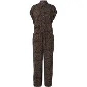 Opus Jumpsuit 'Mendie' brun / svart