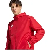 Adidas Jacka All Weather Entrada 26 - Röd/Vit, storlek X-Large