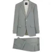 BOSS Two-piece slim-fit suit in virgin wool