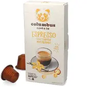Columbus | Espresso Vanilj och macadamia - 10 kapslar till Nespresso