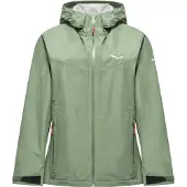 Salewa - Vandringskläder dam - Puez 2.5L PTX Jacket W Pastel Green för UnisexUll - Storlek XS - Grön