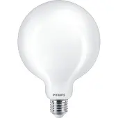 Philips - LED-glödlampa med filament - form: G120 - glaserad finish - E27 - 13 W (motsvarande 120 W) - klass D - varmt vitt ljus - 2700 K