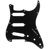 Fender 11-Håls Modern-Style Stratocaster Plektrumskydd S/S/S Svart