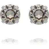 Caroline Svedbom Classic Stud Earrings Rhodium Greige - Stjärnurmakarna