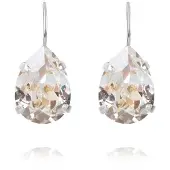 Caroline Svedbom Mini Drop Clasp örhängen crystal rhodium