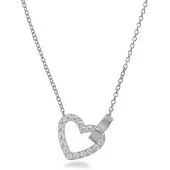 Edblad Eternal Heart Necklace Silver - Stjärnurmakarna