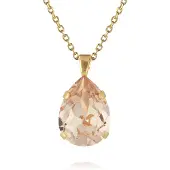 Caroline Svedbom Classic Drop Necklace Gold Silk - Stjärnurmakarna