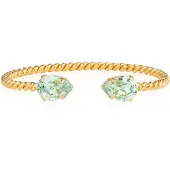 Caroline Svedbom Mini Drop Bracelet Gold Chrysolite - Stjärnurmakarna