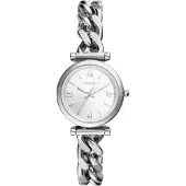 Fossil Carlie 3-hand Silver ES5331