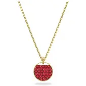 Swarovski Ginger Guldton Hänge Röd Unisex Smycke 5642941 Red,F