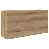 vidaXL Väggskåp för badrum artisan ek 80x25x40 cm konstruerat trä