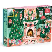 Cozy By The Fireplace 1000 Piece Puzzle