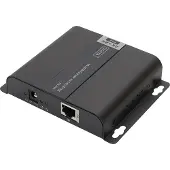 Digitus DS-55125, 3840 x 2160 pixlar, AV-mottagare, 120 m, Kabel, Svart
