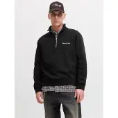 Jack & Jones Norrebro Emb Tröja Med Halv Dragkedja
